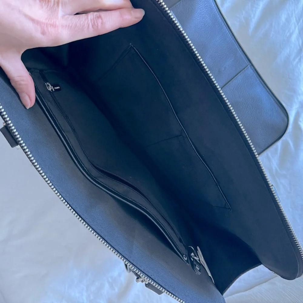 LAPTOP / work bag - GENUINE LEATHER - Picture 6 of 11